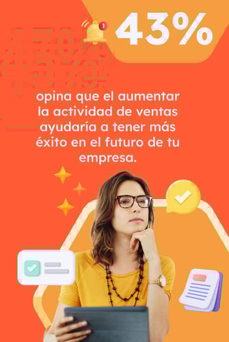 aumentar la actividad aumenta ventas