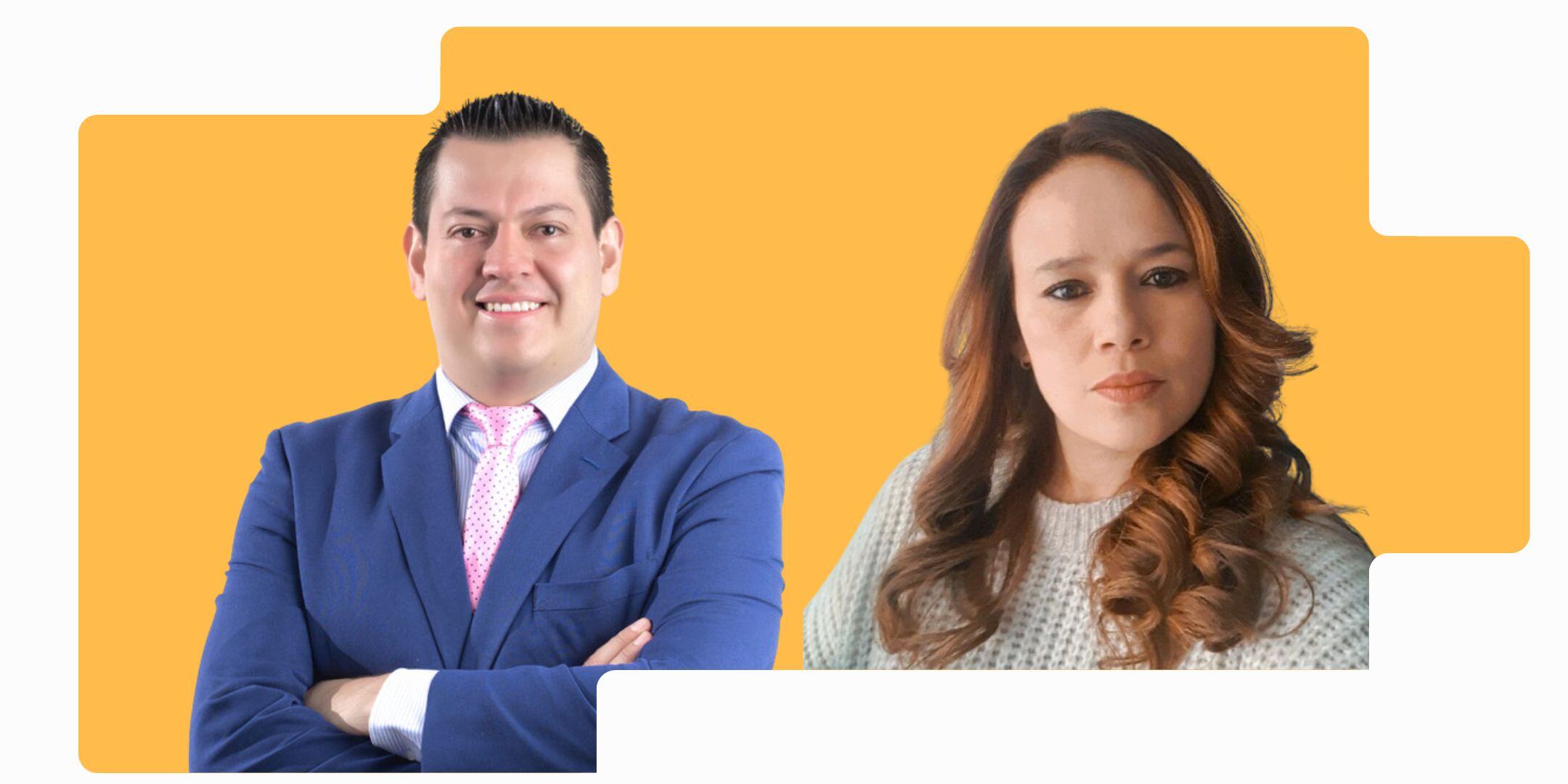 Marcelo Suarez Innova Schools Ecuador with Monica Junca Innova Schools Colombia